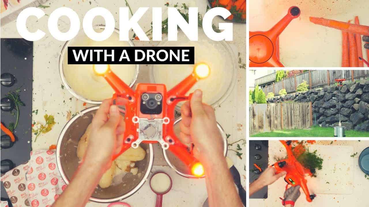 Come cucinare la cena del Ringraziamento con un drone
