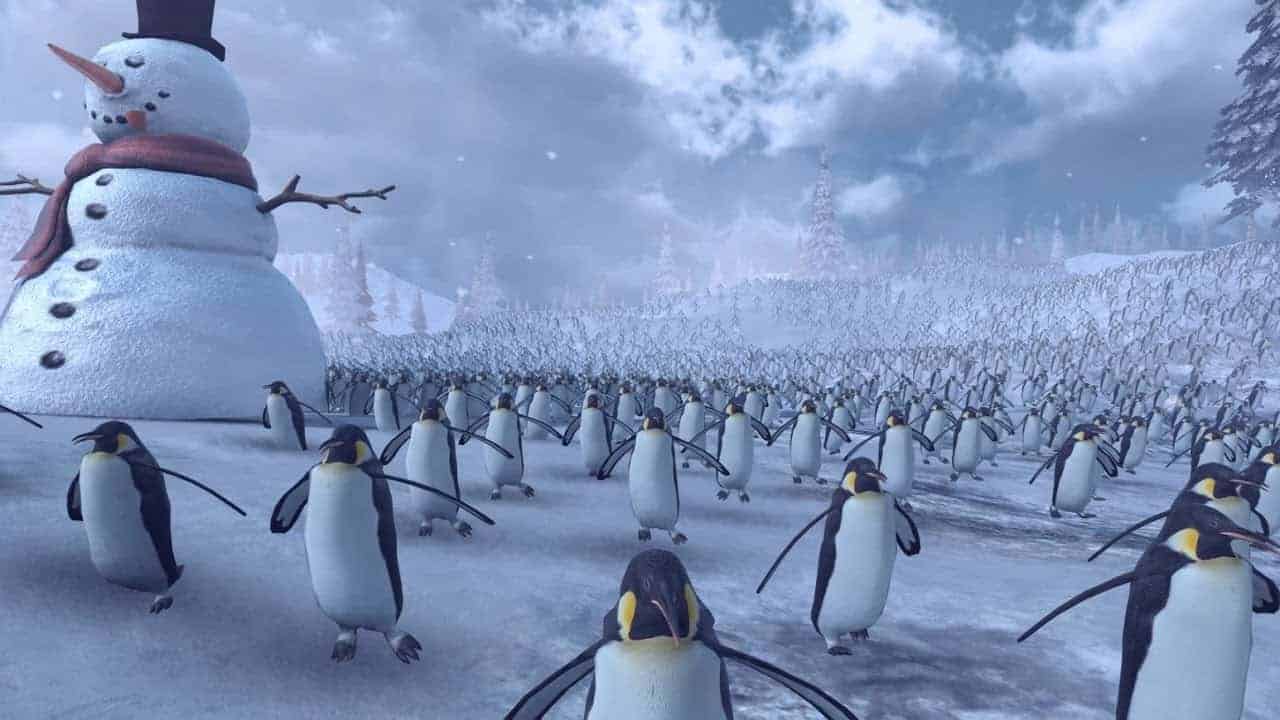 11000 pinguine treten gegen 4000