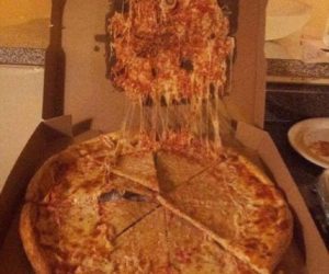 2016 toimitettuna pizzana
