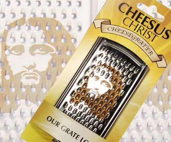 Das Wort zum Sonntag aus der Gruft: Cheesus Christ, die Käsereibe für den frommen Christen