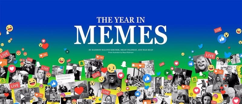 Das Jahr 2016 in Memes