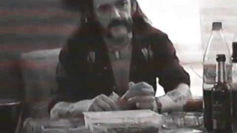 Motörhead: secuencias de vídeo inéditas de Lemmy