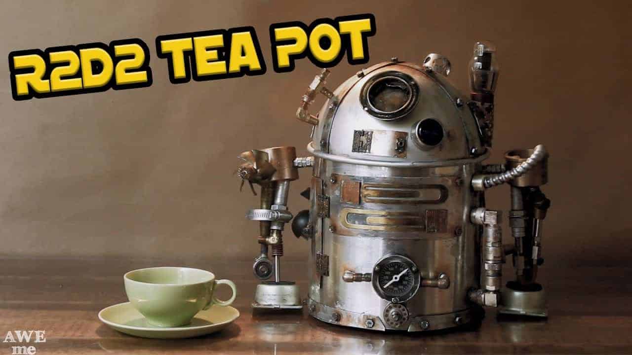R2-D2 steampunk kettle