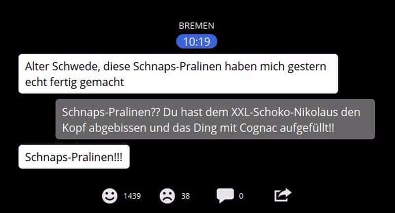 Schnaps-Pralinen