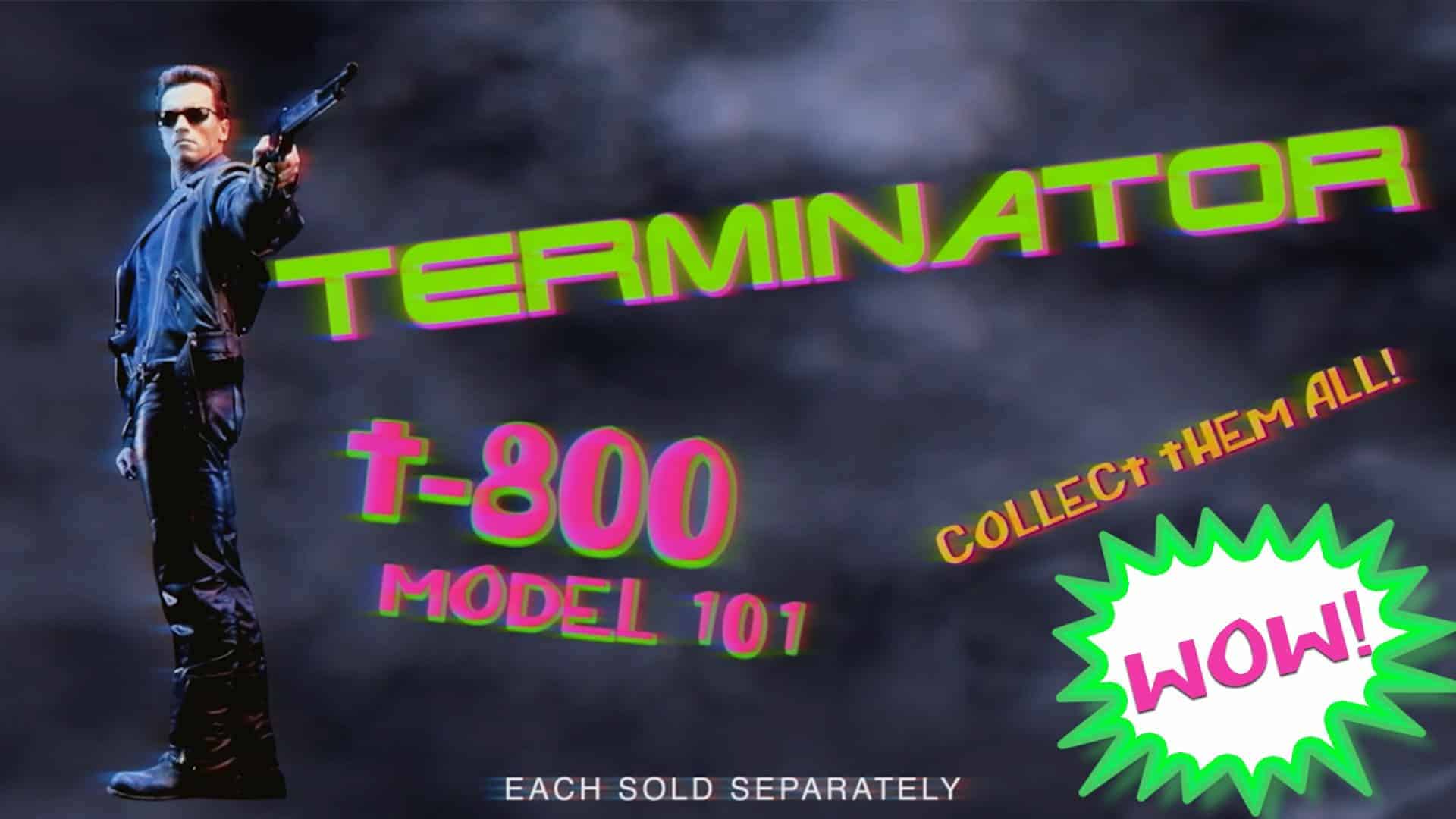 Reklama zabawek: kup własny terminator!