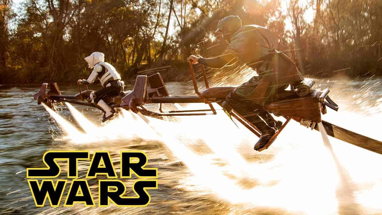 Star Wars Speeder Bikes in real