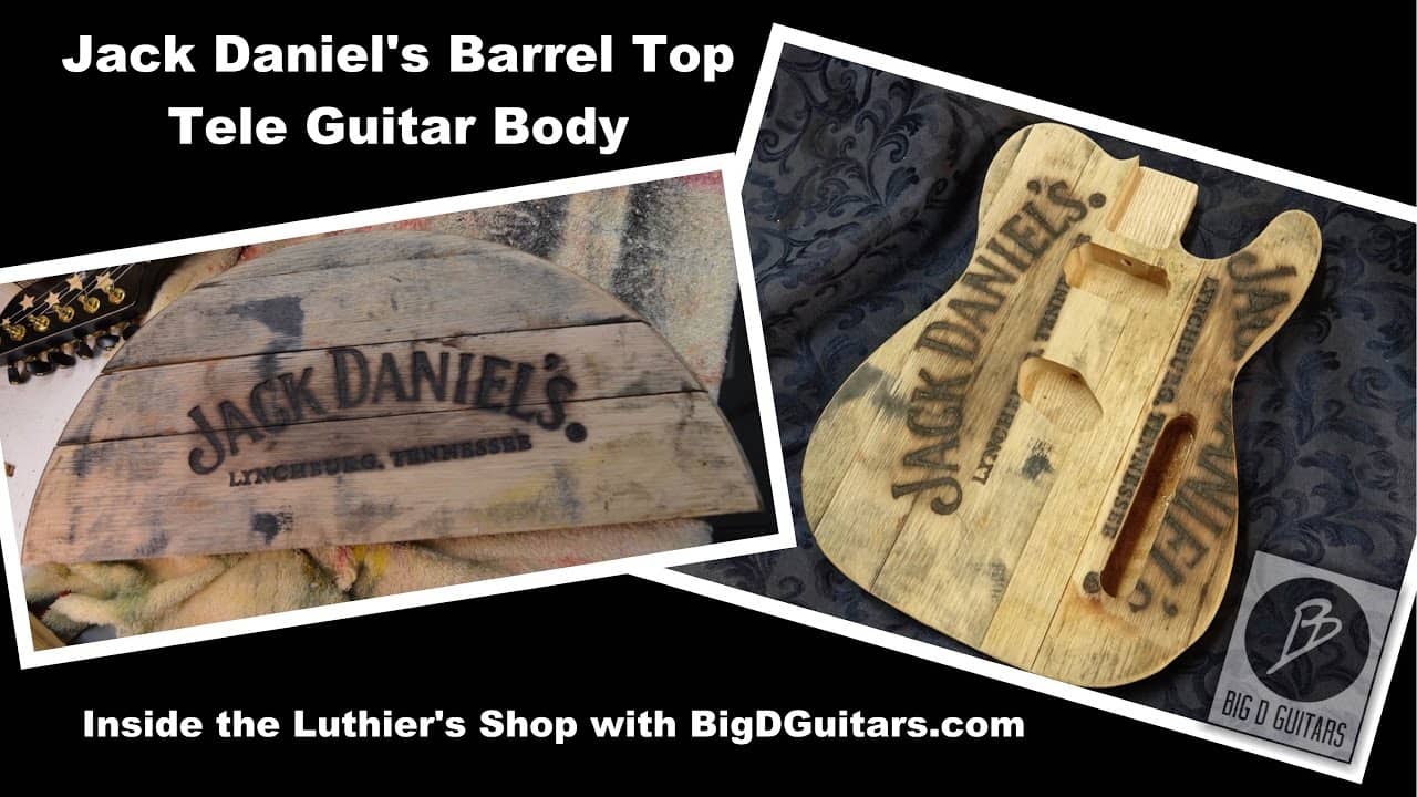 Wie aus einem Jack Daniel’s Fass eine E-Gitarre wird