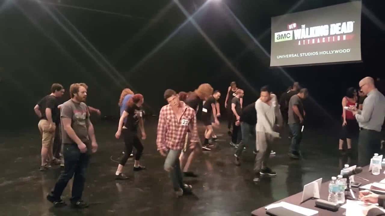 Wie ein Zombie Casting für &#171;The Walking Dead&#187; aussieht