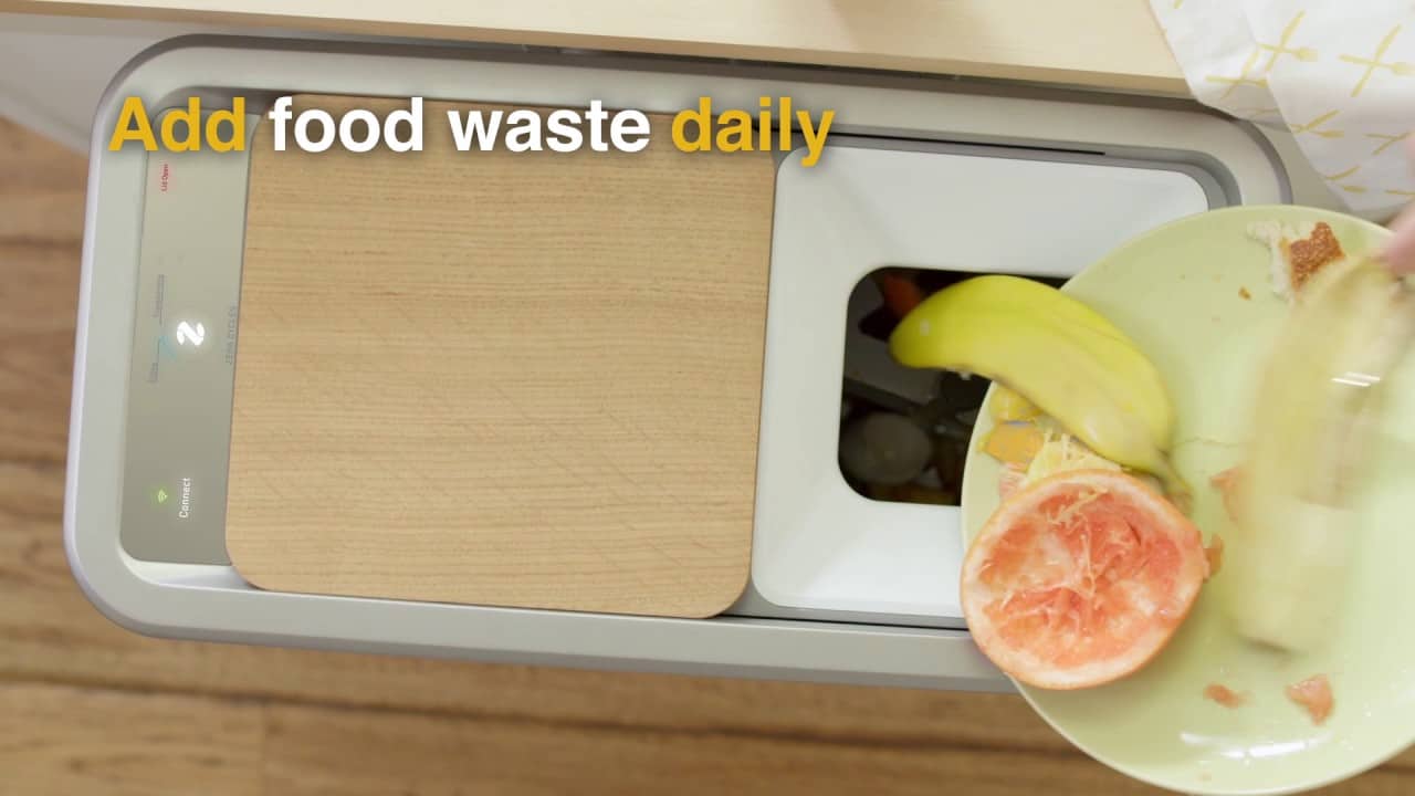 Zera Food Recycler macht aus Bio-Abfällen in 24 Stunden Dünger