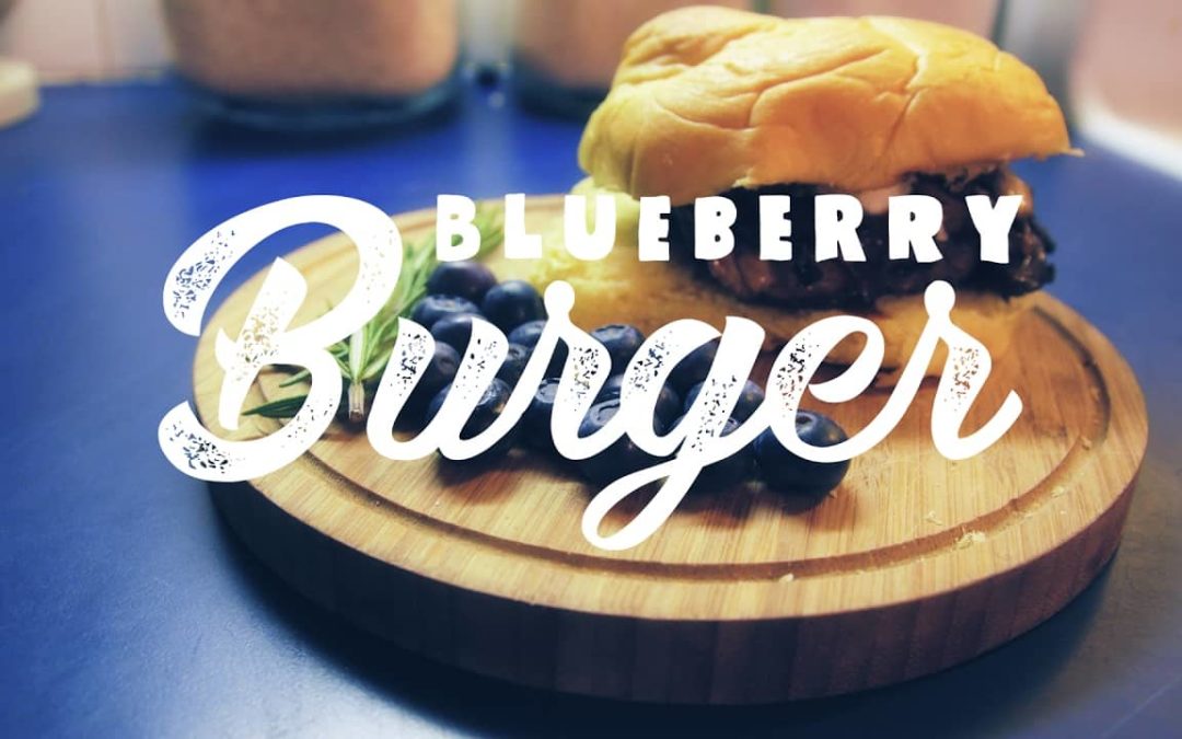 A receita do punk rock do dia: Blueberry Burger