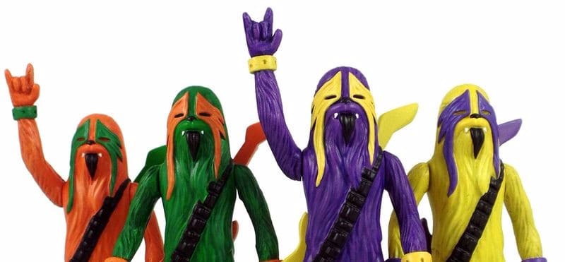 Heavy Metal Wookies, Moshing Marios und Drummer Ewoks