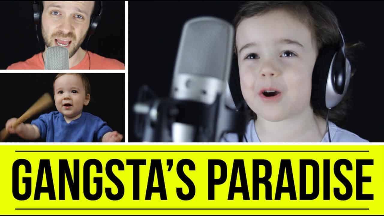 Kids covern "Gangsta’s Paradise"