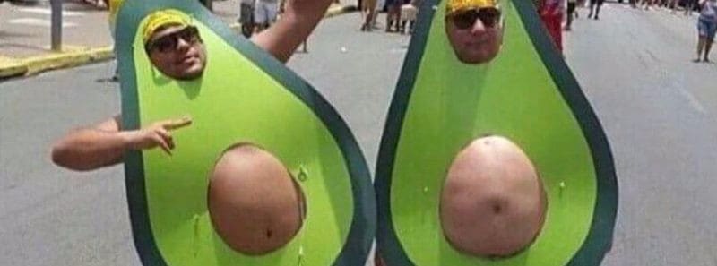 Das Kostün des Tages: Avocado