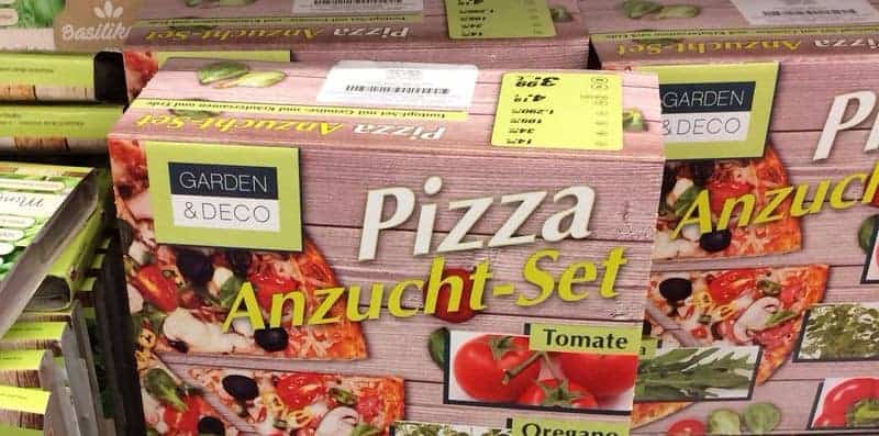 Frühlingsanfang, höchste Zeit Pizza anzupflanzen!