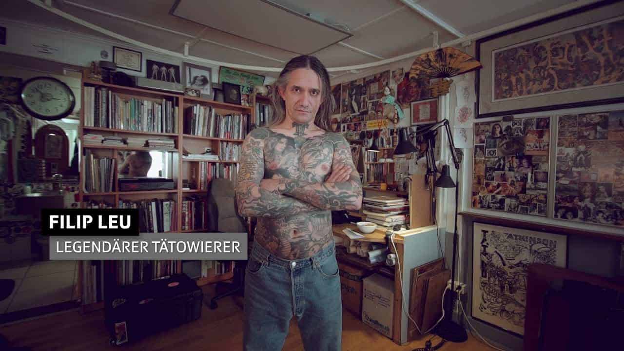 Tatueringslegendaren Filip Leu i en intervju: "Mitt arbete dör med personen som bär det."