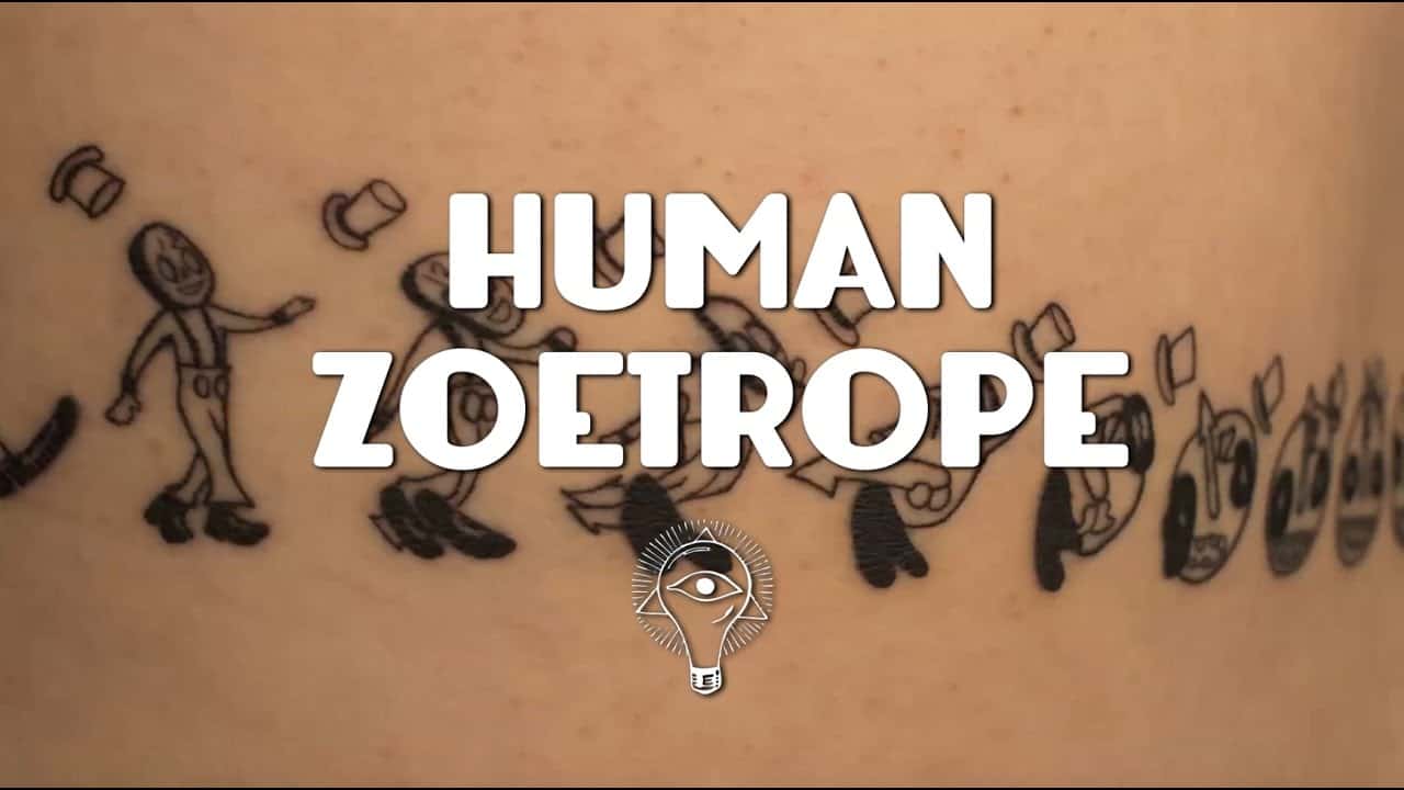 Zoetrope tatuering