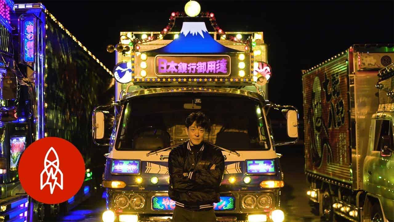 Aufgemotzte Trucks in Japan