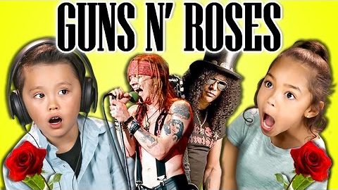 Barns reaktioner när de hör Guns N' Roses för första gången