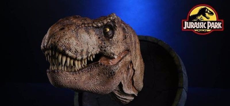 Jurassic Park T-Rex Trophäe
