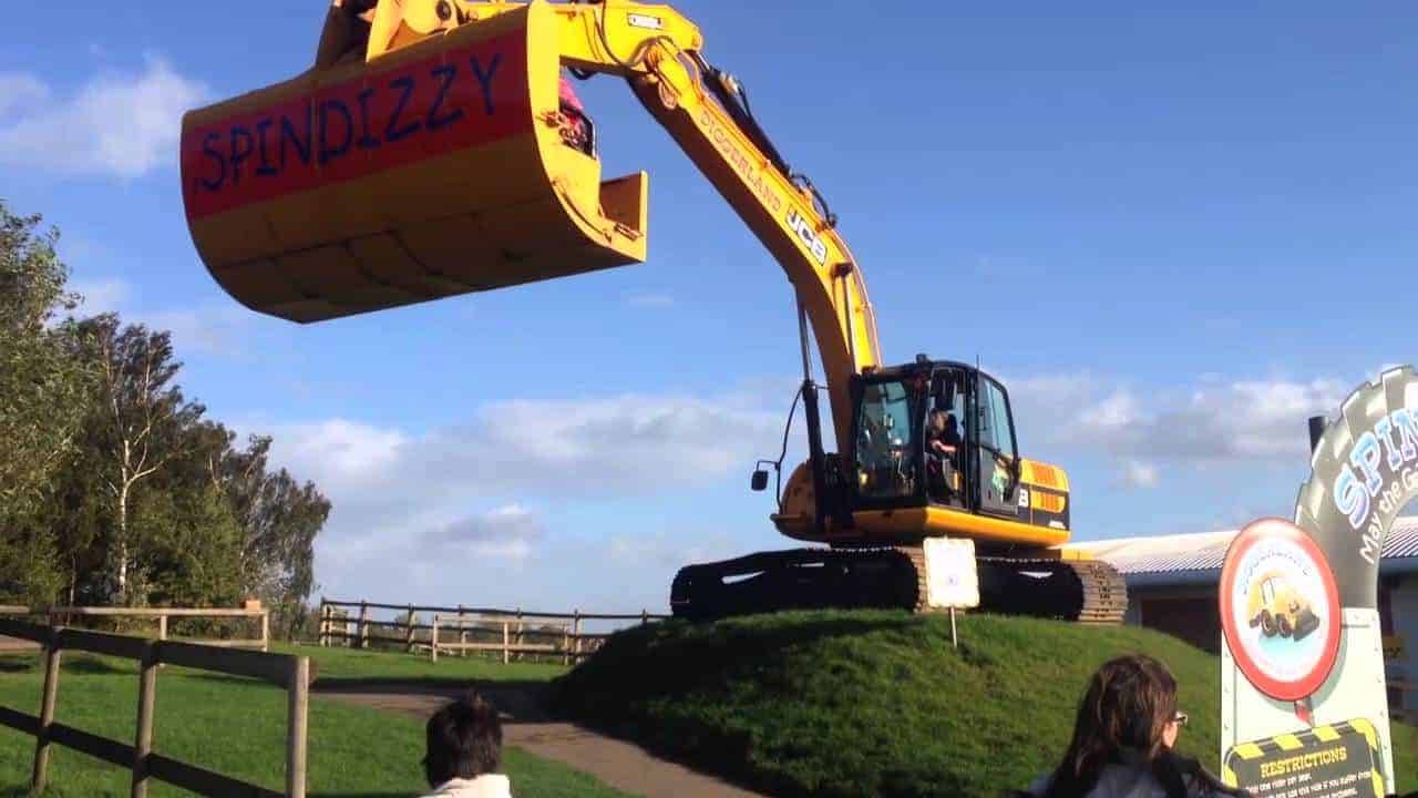 Statt Disneyland Diggerland: Freizeitpark für kleine und grosse Baumeister