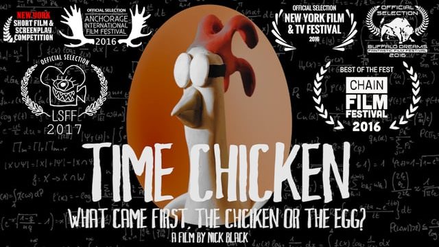 The Time Chicken: Was war zuerst da Huhn oder Ei?