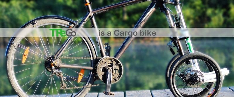 TReGo: Die Fahrrad Revolution lässt einen innovativen Trolley zum Lenker werden