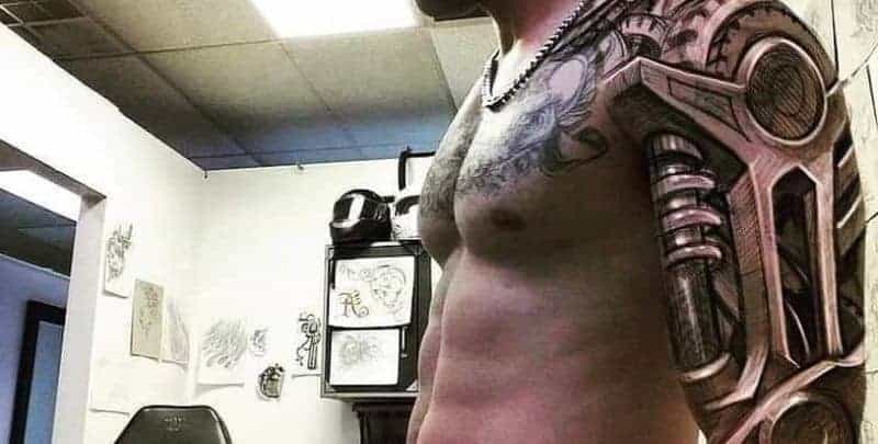 Best Biomechanical Tattoo Ever
