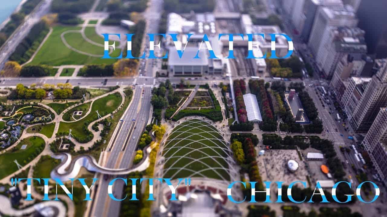 »Majhno« mesto Chicago – Časovni zamik 4K s premikom nagiba