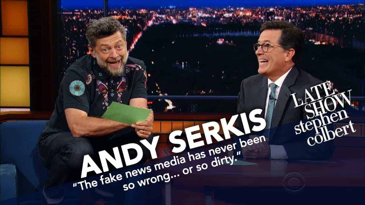 Andy Serkis leser Trump-tvitrer som Gollum fra Ringenes Herre