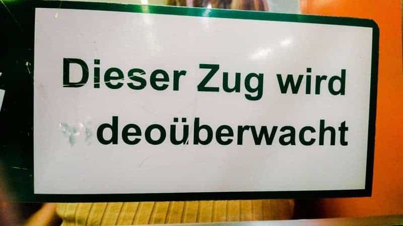 Züge werden deoüberwacht