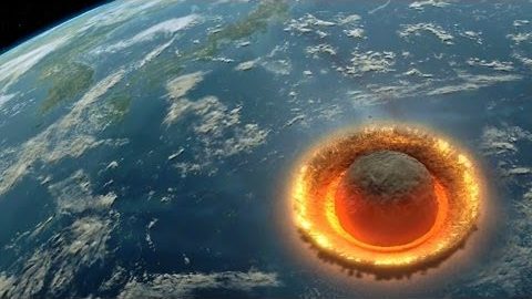 Kun jättiläinen asteroidi kaatuu Maan päälle Pink Floydissa