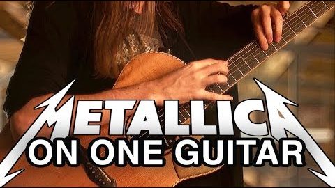 Mike Dawes soittaa Metallican One Unpluggedia