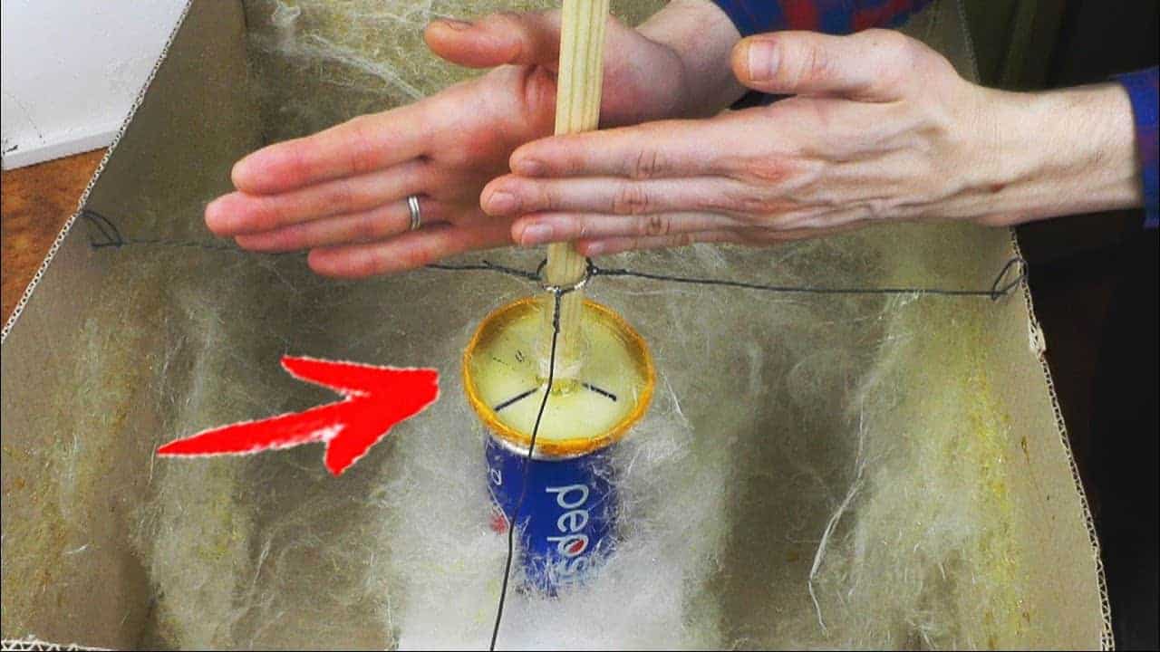 Hoe suikerspin te maken zonder machine
