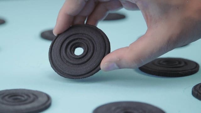 Mit Oreo Vinyl kann man auch Musik abspielen