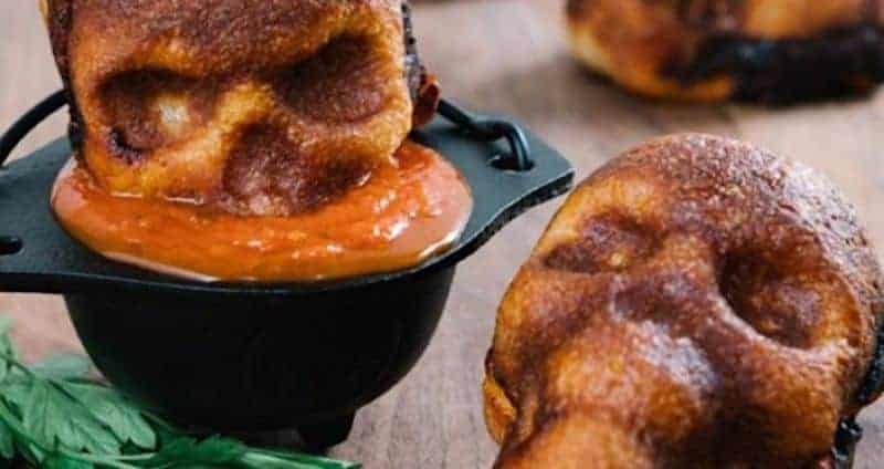 Pizza-Totenköpfe zum Selbermachen