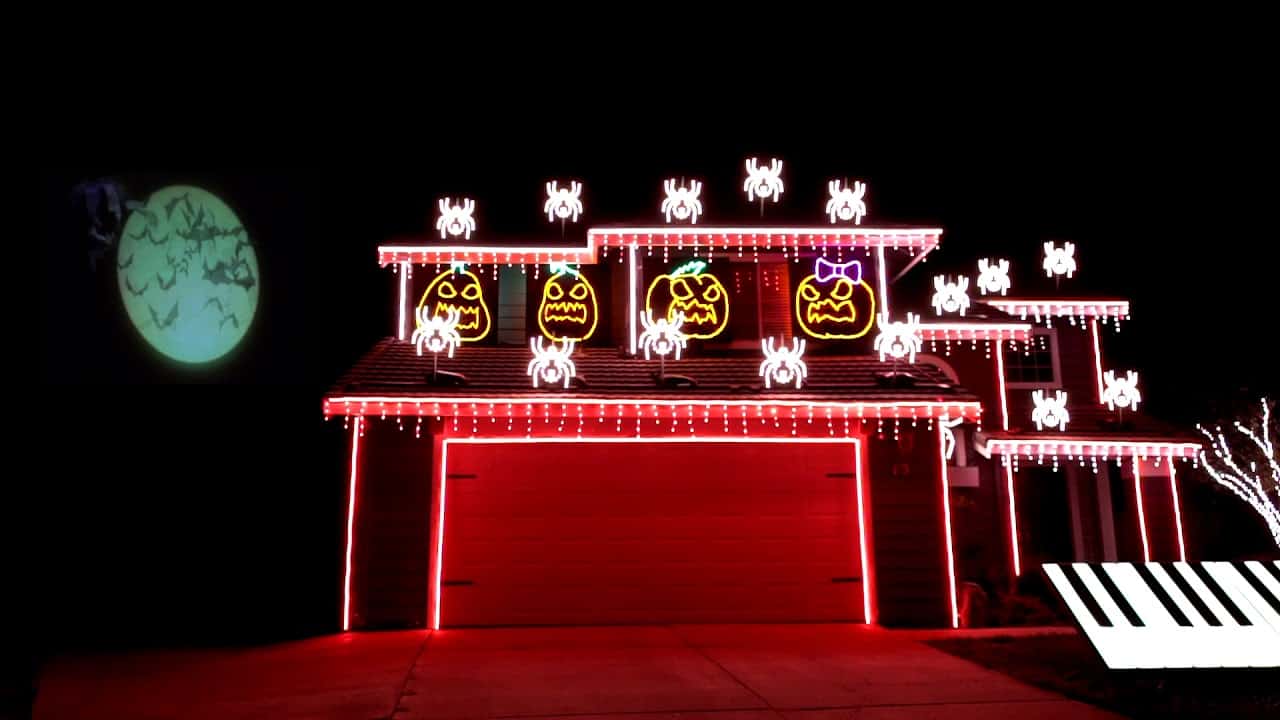 "This Is Halloween" Light Show 2017