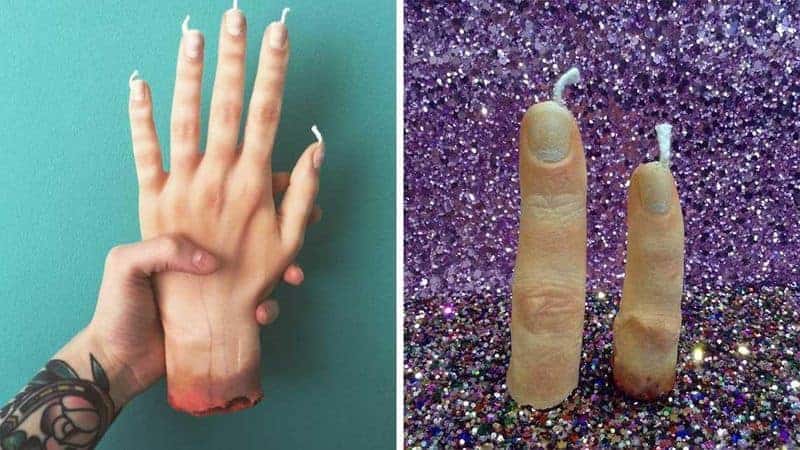 Finger- und Handkerzen