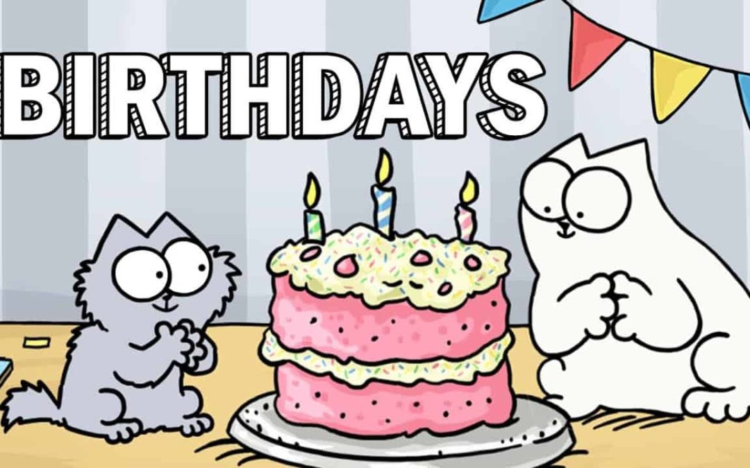 Guía de cumpleaños de Simon's Cat