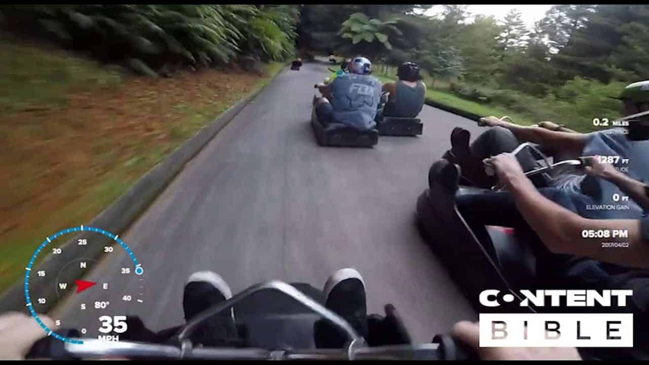 Skyline Rotorua Kart: Eğlence parkında Mario gibi yarış