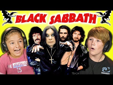 Kids hear Black Sabbath for the first time