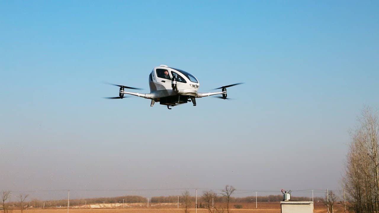 Ehang 184: Autonom fliegende Taxi Drone