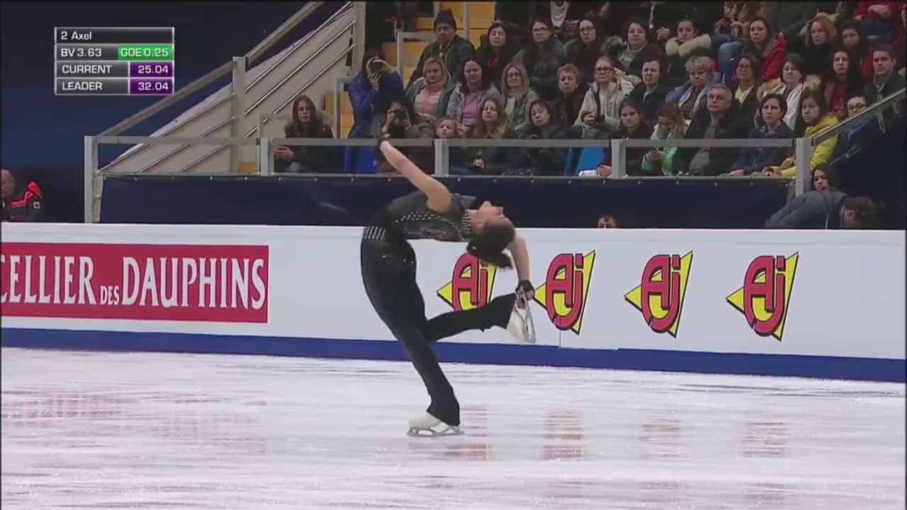 Eiskunstläuferin Ivett Toth machte AC/DC olympisch