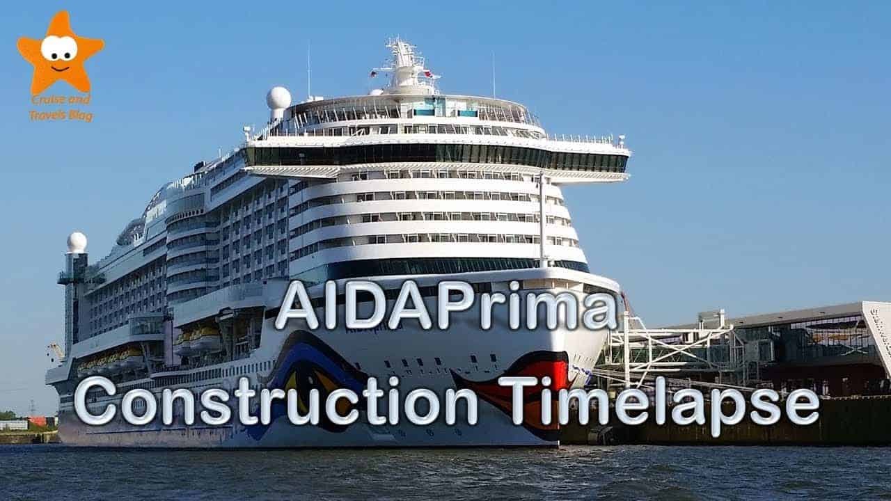 Construção do AIDA Prima em movimento rápido