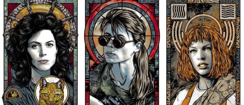 Ripley, Connor & Leeloo von Rhys Cooper