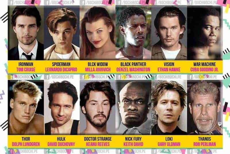 So hätten "The Avengers" in den 90er Jahren ausgesehen
