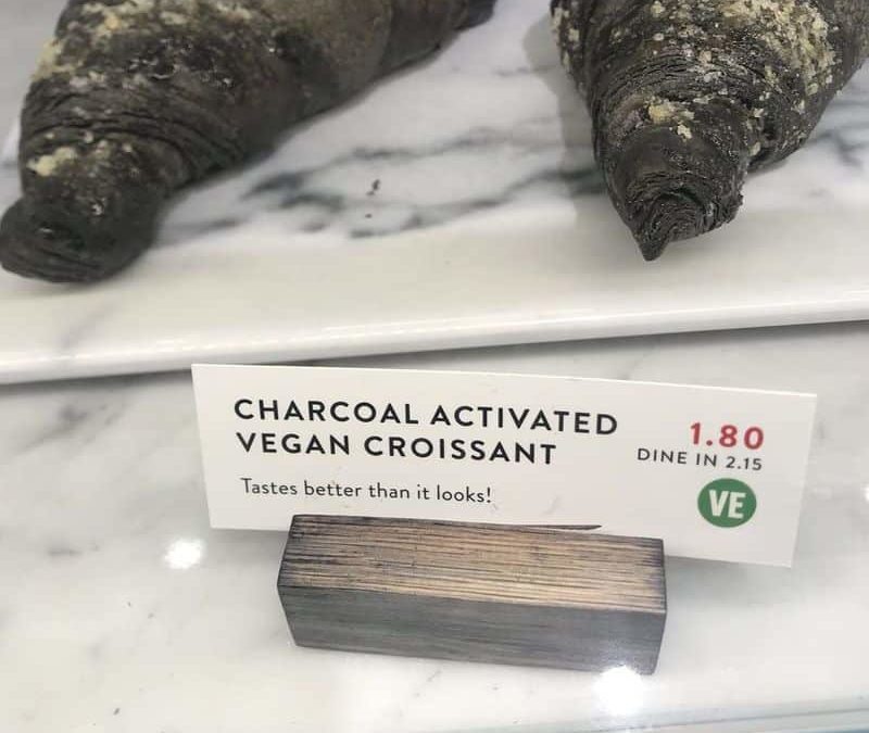 Vegaaninen croissant