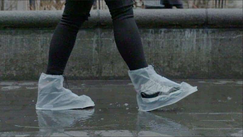 DrySteppers: Kurtka przeciwdeszczowa do butów outdoorowych