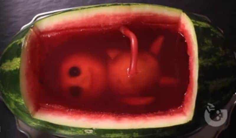 طفل البطيخ