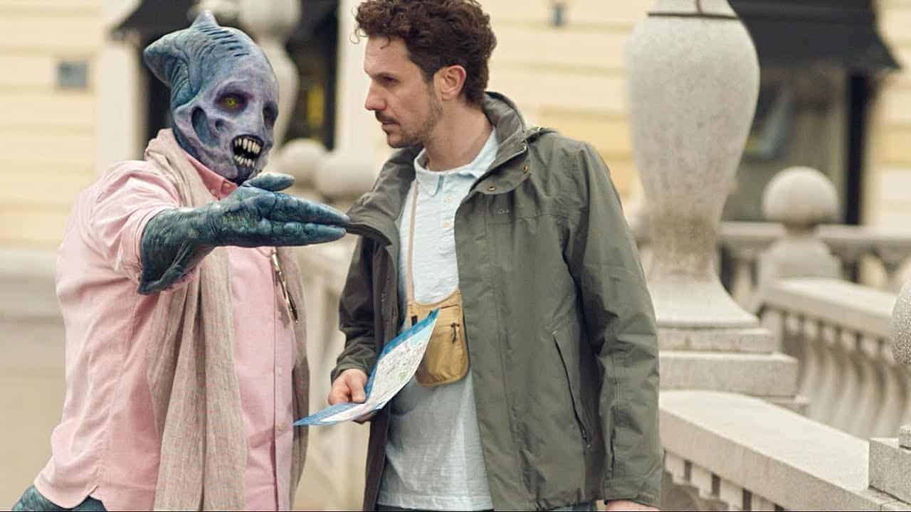 Alien lernt Englisch