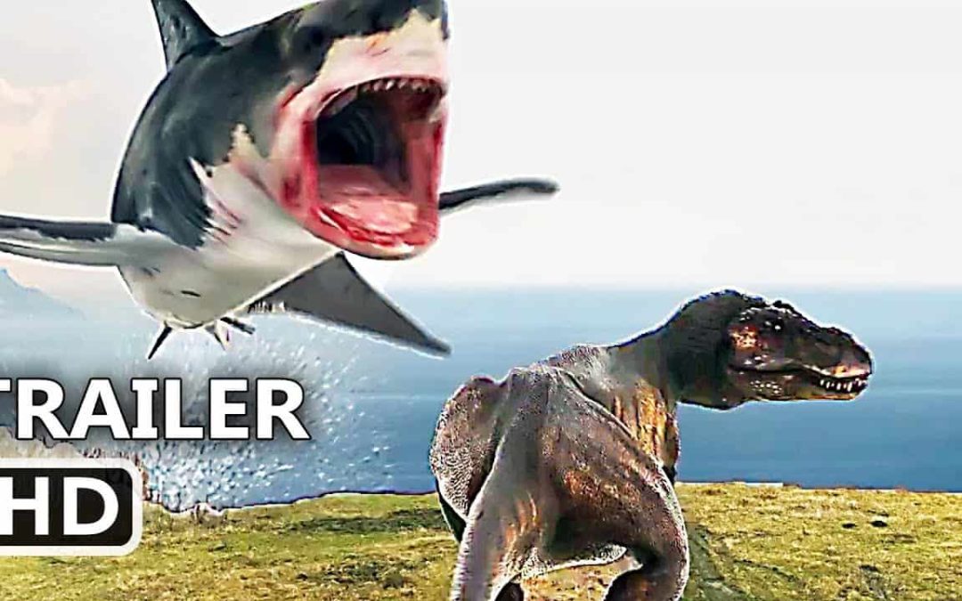 The Last Sharknado: It’s About Time – Trailer mit T-Rex, Roboterhaie und Zeitreisen